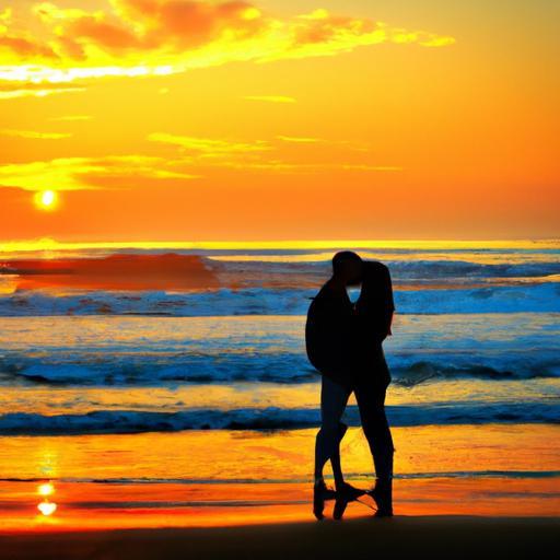 Strolling in Love: Beachside Hand-in-Hand Adventures