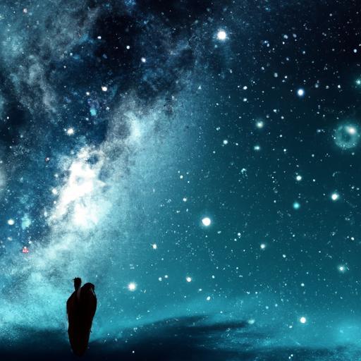 Embracing the Universe: A Romantic Evening Beneath Stars